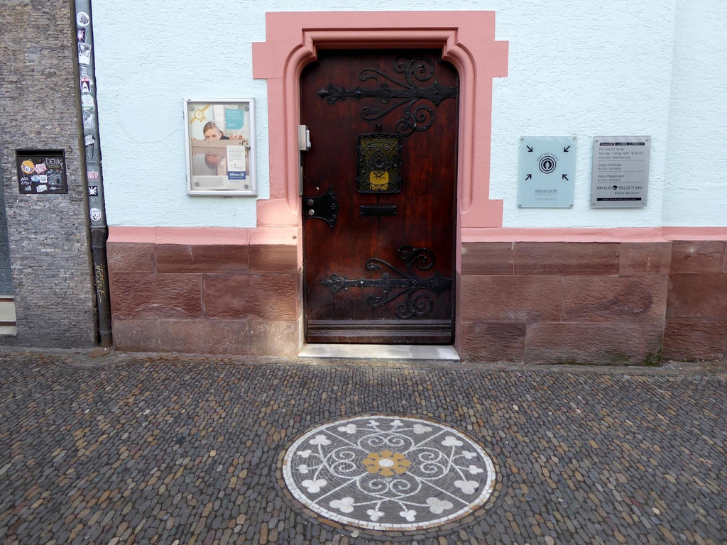 Mosaik aus Rheinkieseln