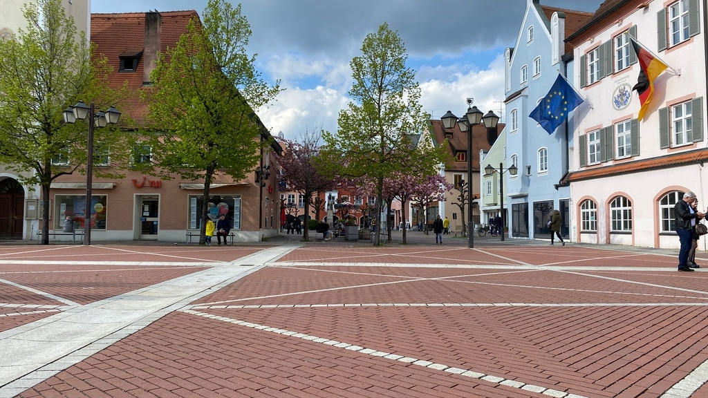 Blick auf den Schrannenplatz