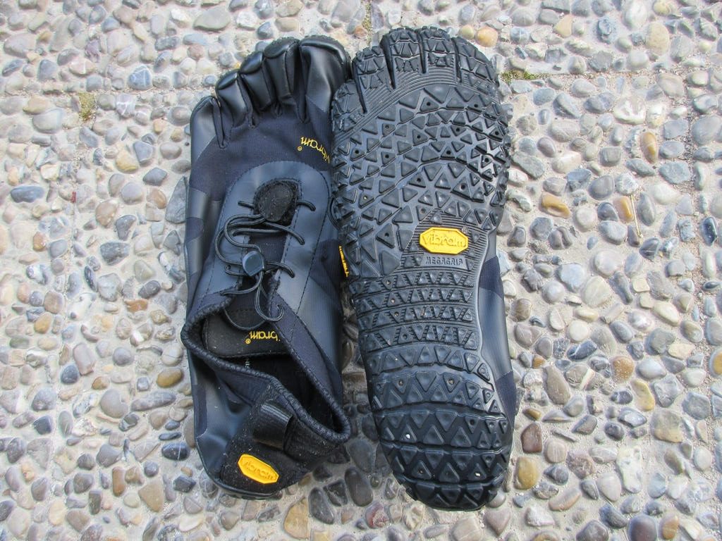 Five Fingers mit profilierter Sohle