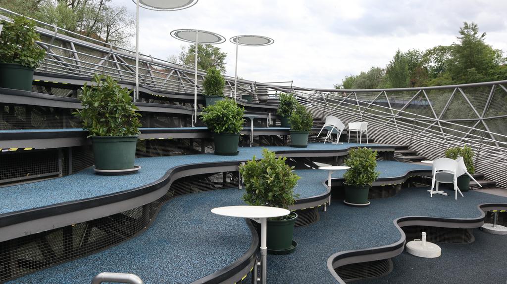 Die Murinsel in Graz