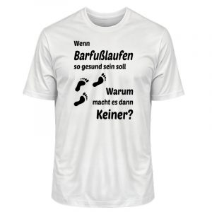 Herren T-Shirt mit Barfuß Motiv von Barfuss SHIRT
