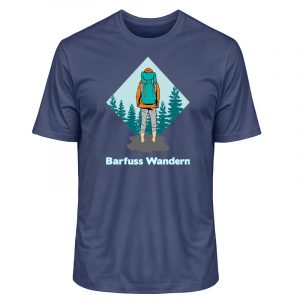 Herren T-Shirt mit Barfuß Motiv von Barfuss SHIRT